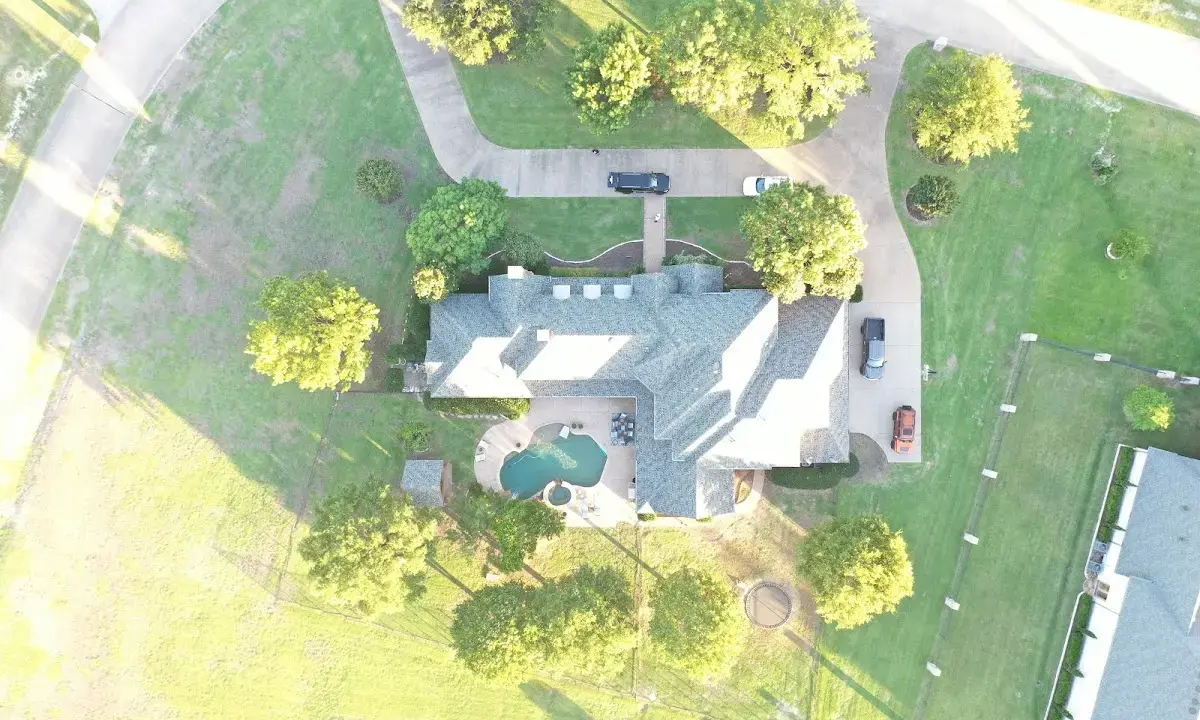 New shingle roof installation on a home in Westbury